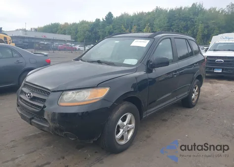 2008 Hyundai Santa Fe Gls from USA, damaged, VIN 5NMSG13D18H132401